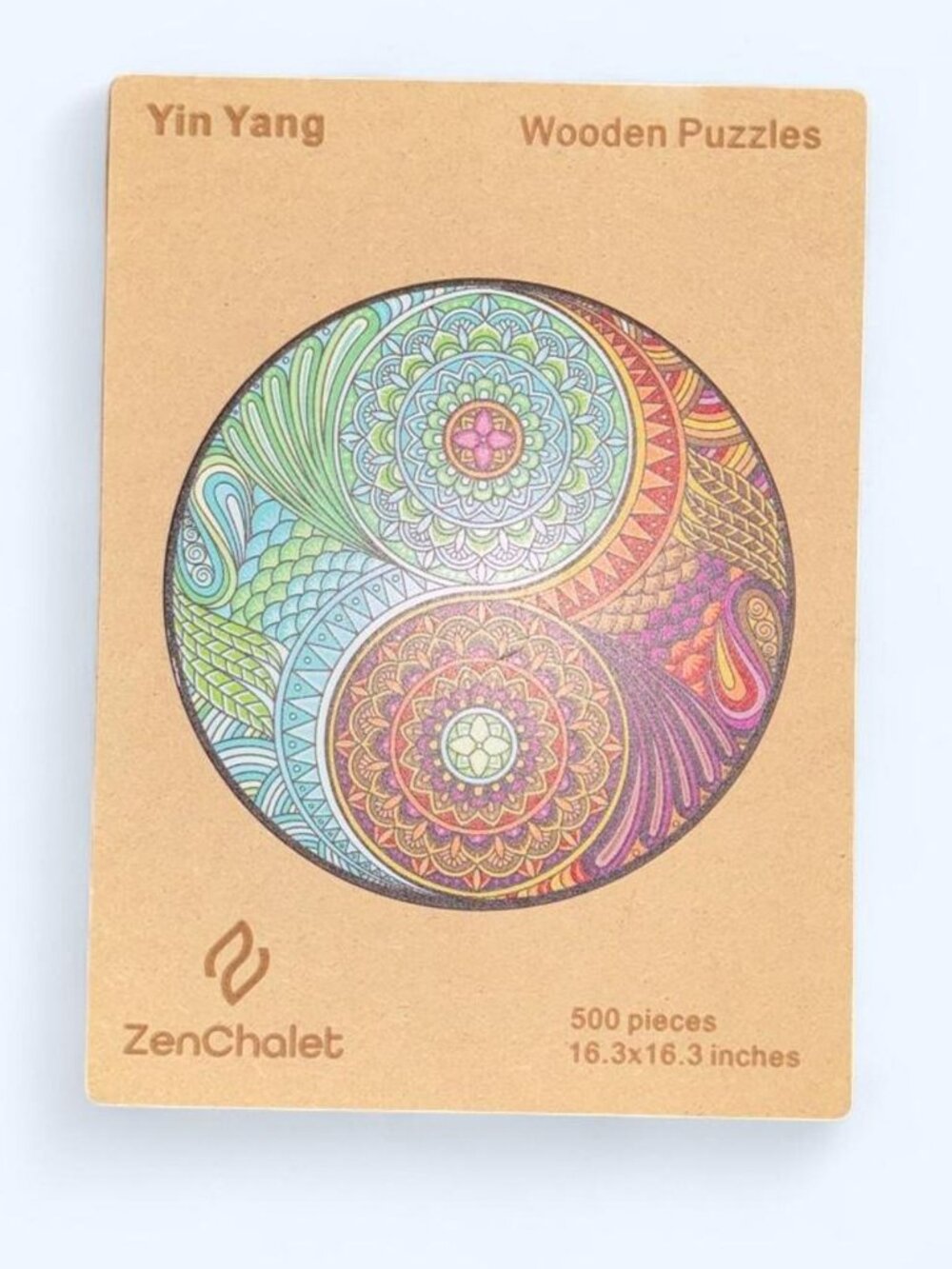 Yin Yang Wooden Puzzle